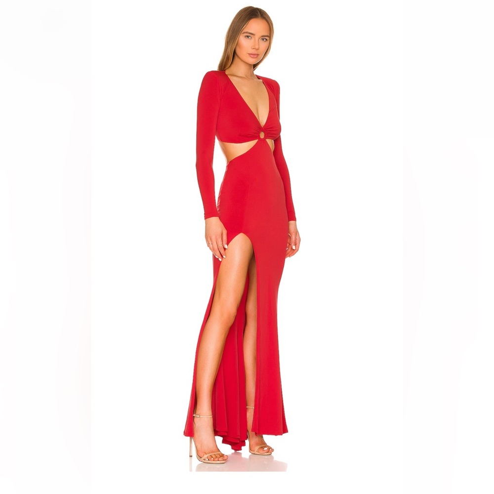Nookie Riley Ring Cut Out Gown